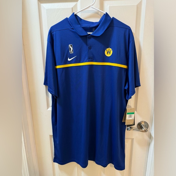 Nike Other - Santa Cruz Warriors Antigua Tribute Polo XLT